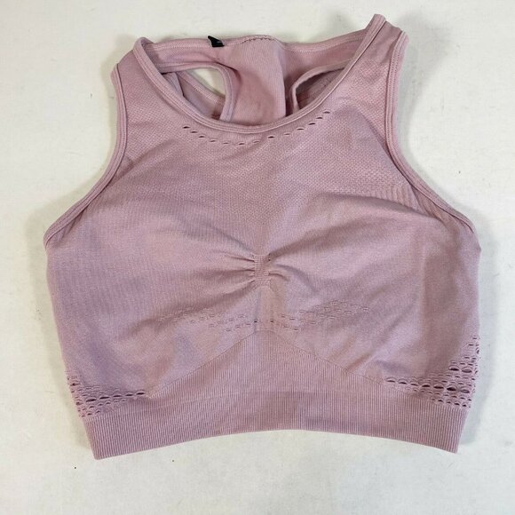 Gymshark Other - Gymshark Womens Racerback Tank‎ Seamless Sports Bra Purple XS Stretch Training